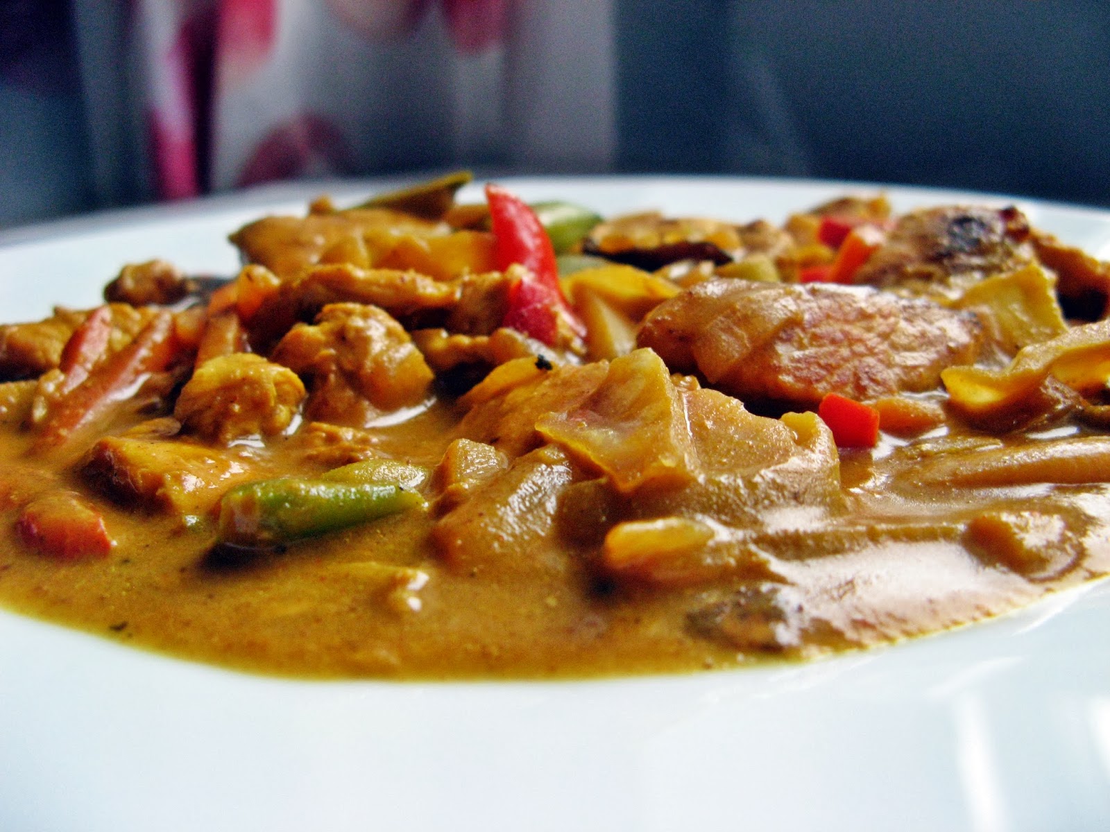 Curry z kurczaka z warzywami